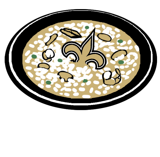 New Orleans Saints Cumbo Logo iron on transfers